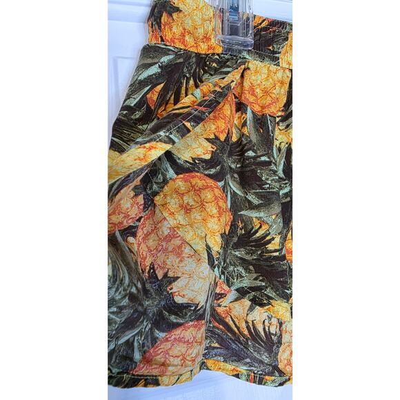Victoria's Secret Sleep Shorts Tropical Pineapple Size M cozy - Picture 2 of 6